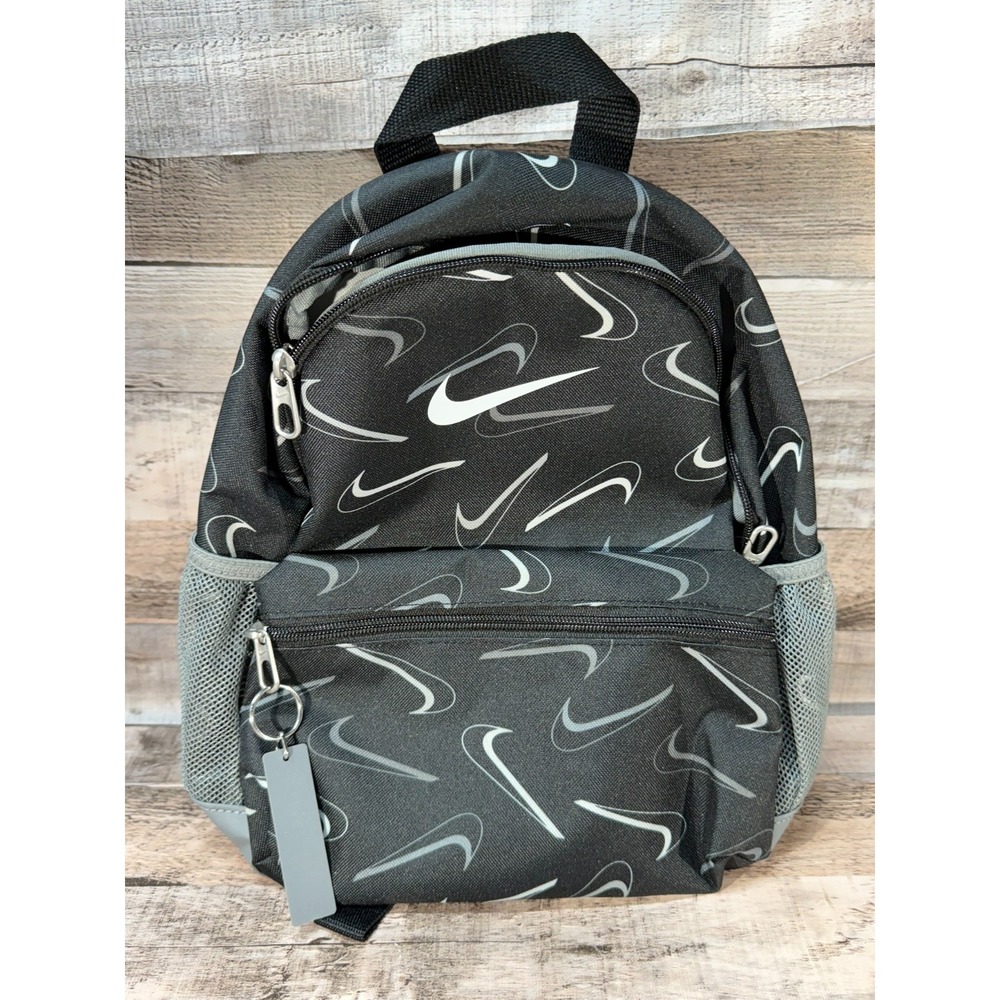 Nike Brasilia JDI Just Do It Kids Mini Backpack purse Black